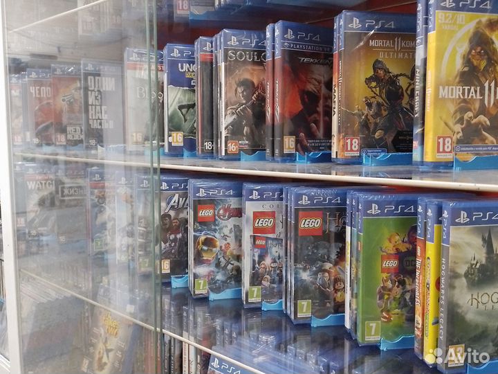 Игры ps4, лицензионные диски игровой приставки PS4