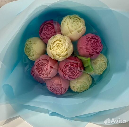 Букеты из шоколада. Шоколадные цветы