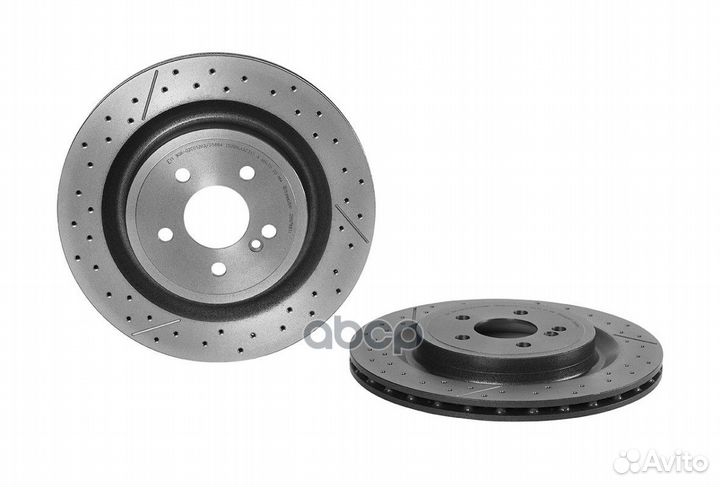 Диск тормозной UV Coated зад 09B78811 Brembo