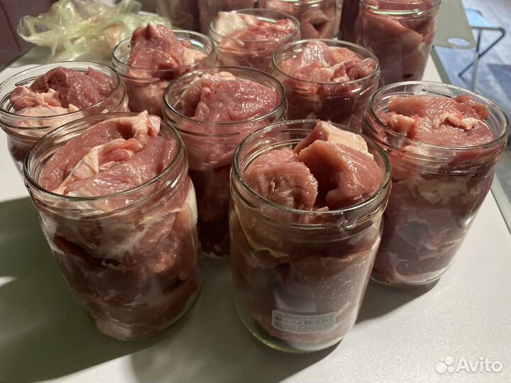 Тушенка свинина домашняя