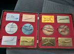 Набор настольных медалей СССР Авиация