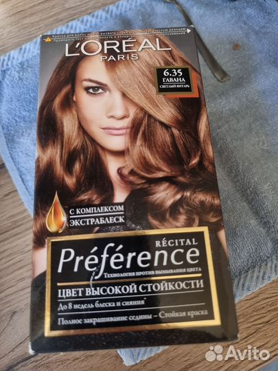 Стойкая краска для волос loreal