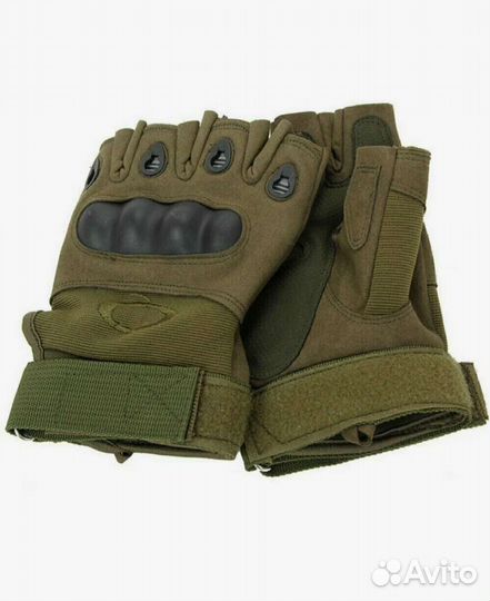 Перчатки тактические без пальцев