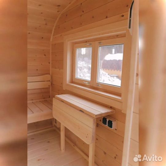 Баня бочка 6 м