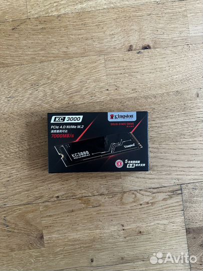 Ssd m2 kingston KC3000 1tb