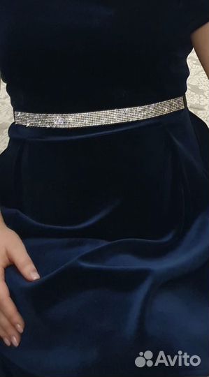 Ремень со стразами