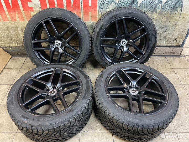 Оригинал Mercedes GLE W292 Nokian 275/45 R21 разно