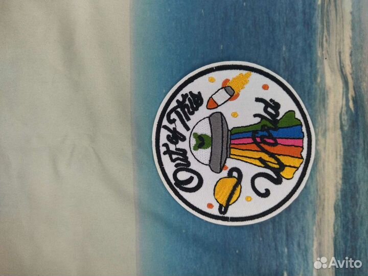 Нашивки на одежду nasa стикерс