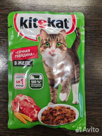 Влажный корм Kitekat