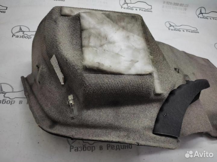 Обшивка багажника w221 S-class 642.930 09.2007
