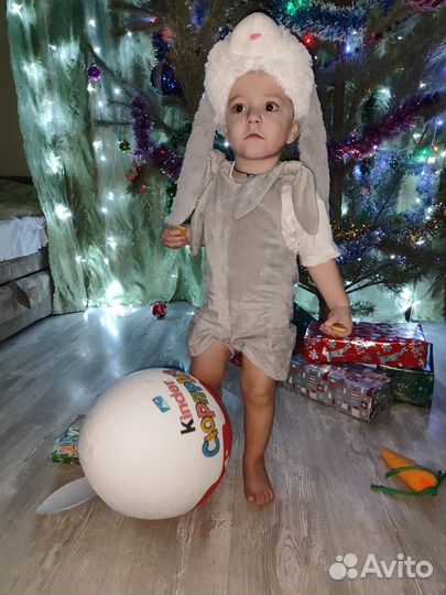 Костюм зайчика 92р