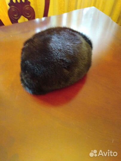 Меховая женская кепка