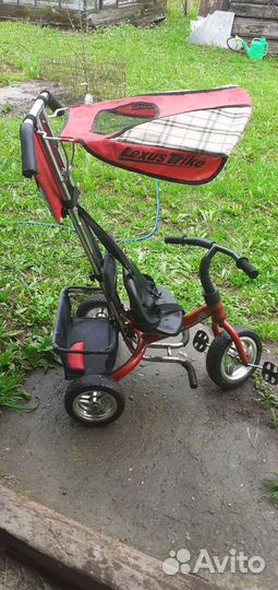 Детский трехколесный велосипед lexus