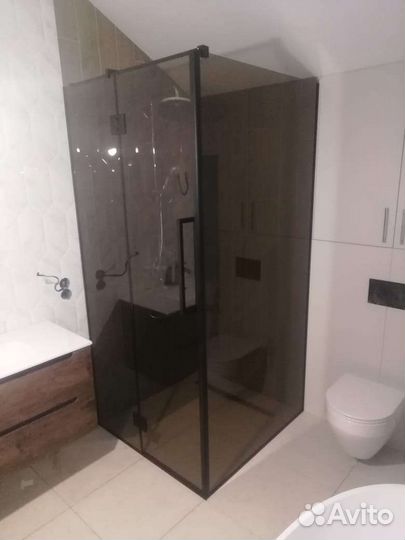 Стеклянные душевые перегородки,кух фартуки,зеркала