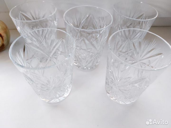 Хрустальные стаканы СССР