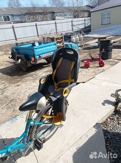 Детское велокресло бу