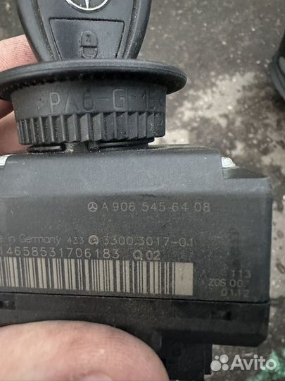 Замок зажигания mercedes sprinter w906 с ключом