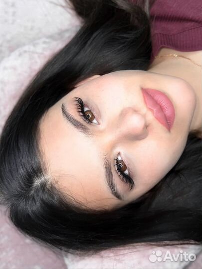 Наращивание ресниц модель