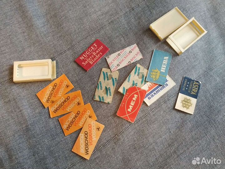 Лезвия для безопасной бритвы в коллекцию