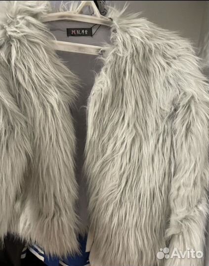 Шуба искуственная zara