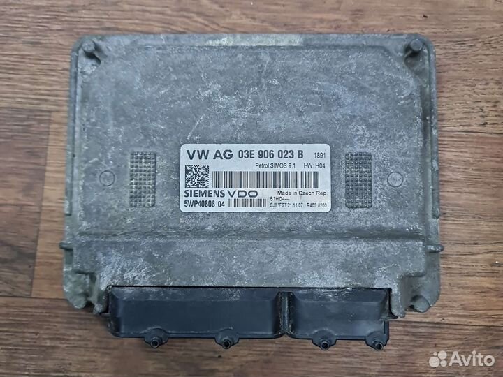 Комплект Эбу skoda fabia 2 1.2