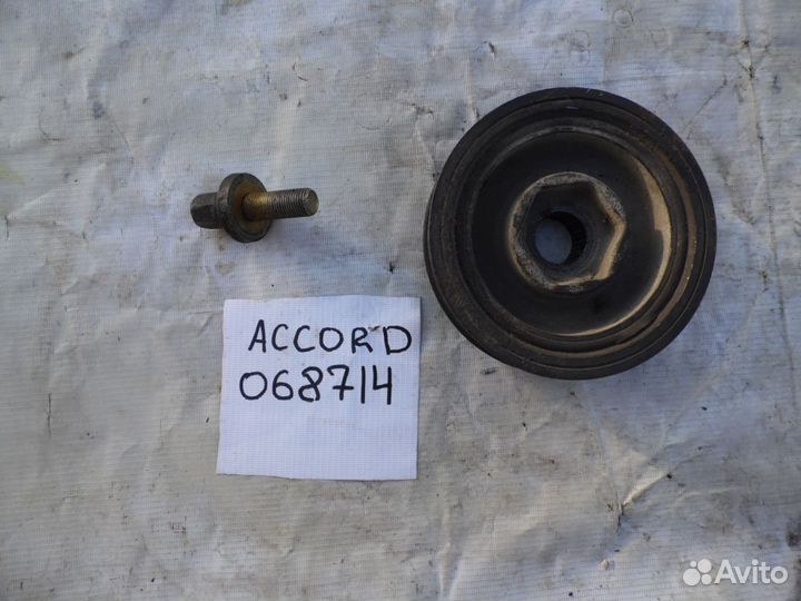 Шкив коленвала Honda Accord VII 2003-2008