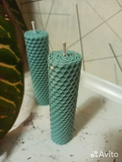 Набор свечей из вощины