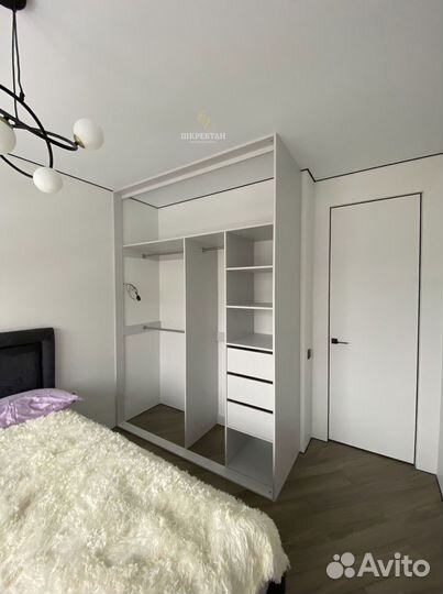 Шкафы на заказ стекло, подстветка