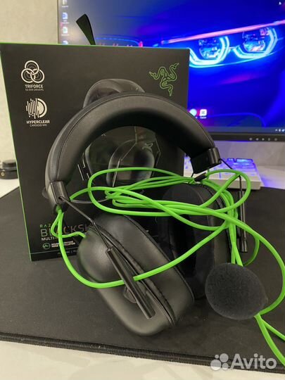 Игровые наушники Razer BlackShark v2x