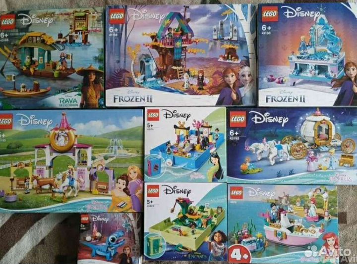 Lego Disney Princess 43195 и другие