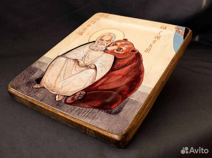 Икона деревянная 