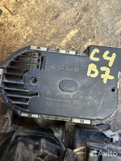 Дроссельная заслонка Citroen C4 B7