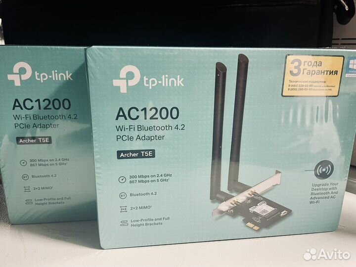 Сетевой адаптер TP-Link Archer T5E ас1200