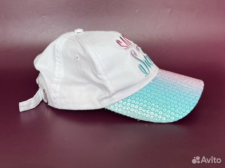 Кепка бейсболка детская женская белая