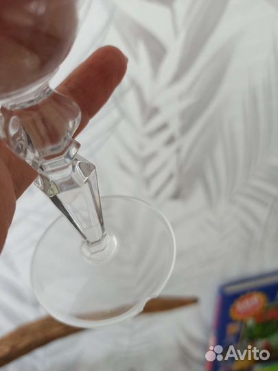 Хрустальные бокалы 6 штук