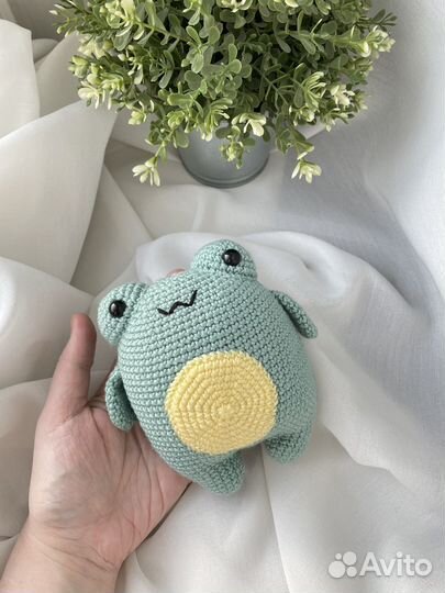 Лягушка Фроги (амигуруми)