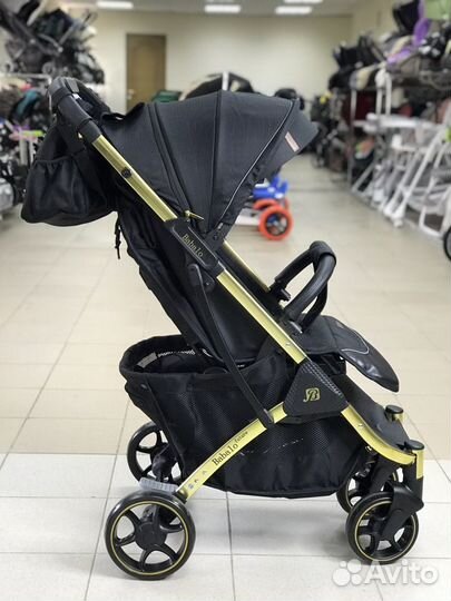 Коляска прогулочная Babalo 2022 золотая рама