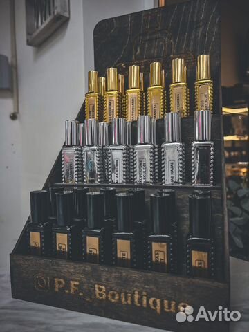 Масляный духи готовые со стендом