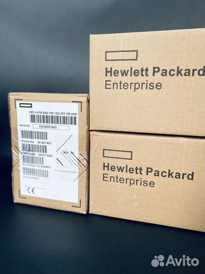 Жесткий диск HP 2.4Tb 881457-B21 SAS 10K 12G новые