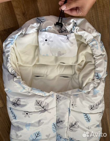 Конверт в коляску, санки Мимими