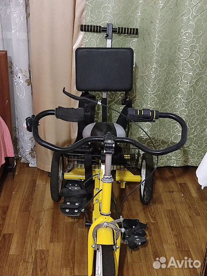 Велосипед Ангел соло 2 для ребёнка дцп