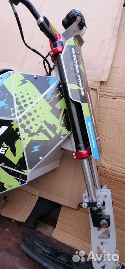 Снегоход сноубайк электрический