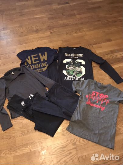 Пакет фирменных вещей на мальчика