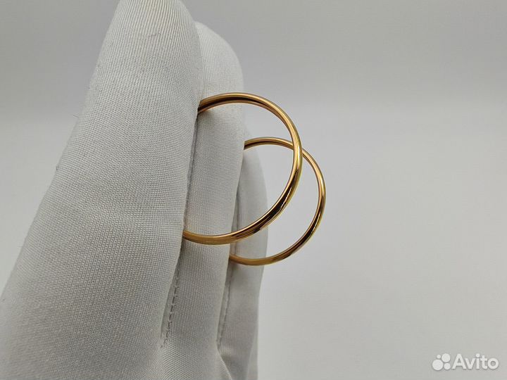 Пара серёг 585 пробы. Рассрочка