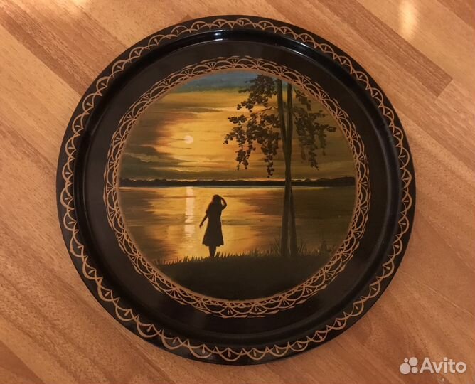 Поднос жестяной, 88-89год