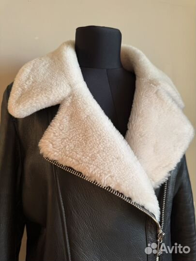 Дублёнка натуральная овчина Снежная Королева