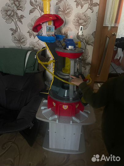 Щенячий патруль база с машиной