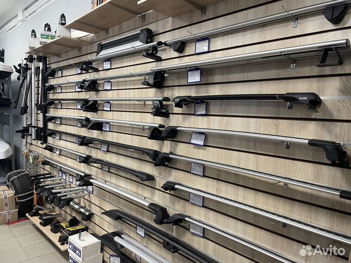 Багажник на инт.рейлинги Integra-120 крыло