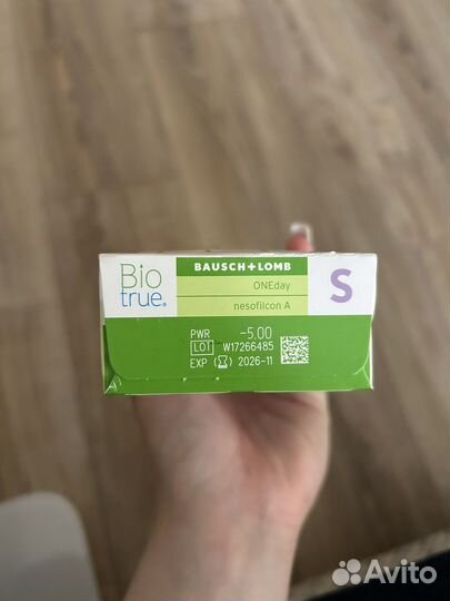 Линзы контактные bausch+ lomd biotrye oneday