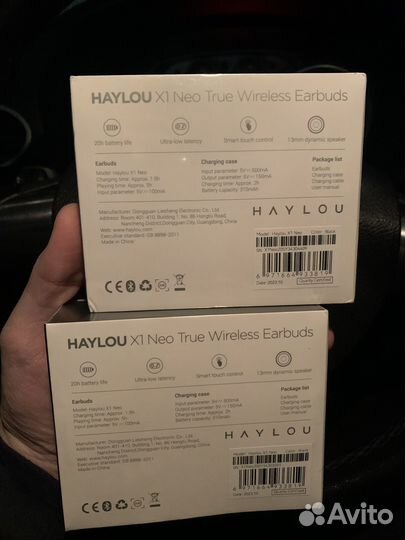 Новые беспроводные наушники Xiaomi Haylou X1 Neo